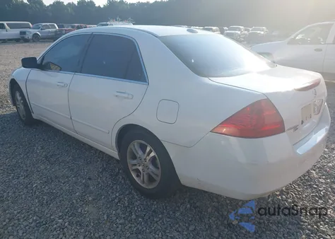 2006 Honda Accord 3.0 Ex из США, поврежденный, VIN 1HGCM66546A047382